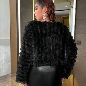 Faux Fur Black Jacket